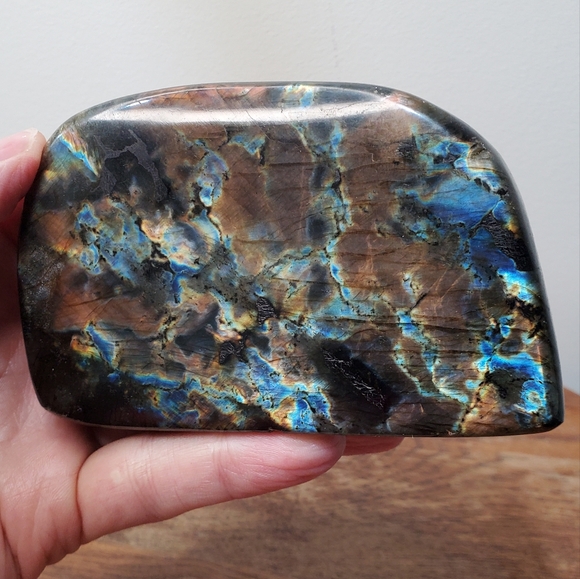 Labradorite Crystal Freeform 1.59 pounds - Picture 9 of 16
